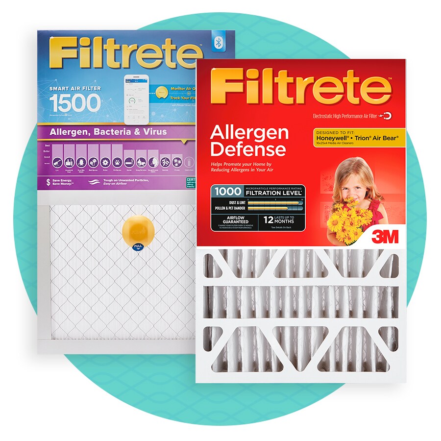 Filtrete Healthy Living and Allergen Defense Air Filters