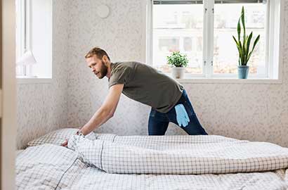 Protect your home from pesky little dust mites with cleaner air tips and tricks.
