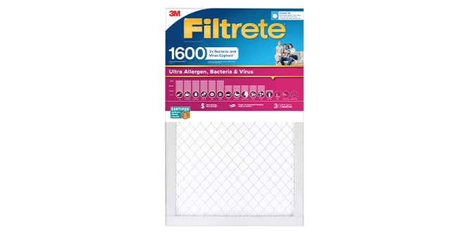 MPR 1600 Filtrete 1 inch Filter 
