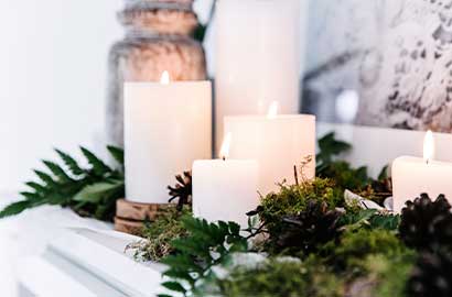 We’re here to dispel some myths about candles and fireplaces.