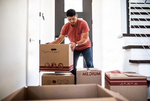 Things to keep close by on moving day to help you tackle all your cleaning and air quality to-dos as soon as you arrive at your new home. Purchase items like a new HVAC filter, cleaning supplies, toilet paper, hand soap and pet supplies.