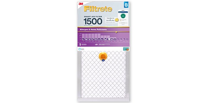 Filtrete™ Smart MPR 1500 Allergen, Bacteria & Virus Air Filters

