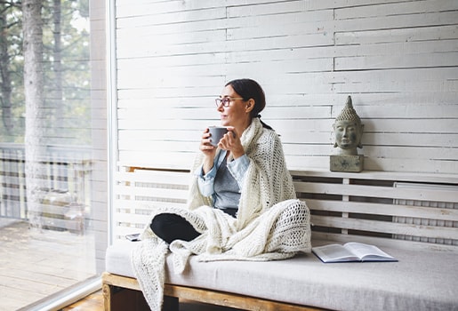Install storm windows over existing energy inefficient windows. They’re cheaper than getting new windows, and can have the same insulating effect.