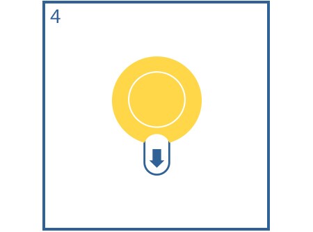 Graphic of the Smart Sensor on Smart Filtrete Filter.
