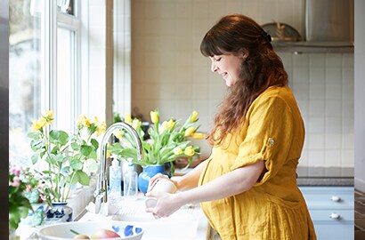 With warmer weather comes stronger odors, and if you notice a funny smell coming from your sink, it may be time to clean the garbage disposal.