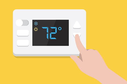Many cooling and heating problems can be traced back to a bad thermostat.