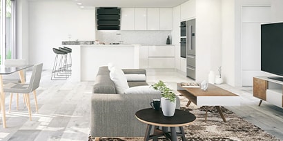 a modern home interior