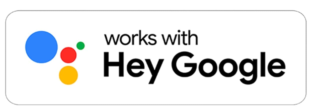 Works with Hey Google
