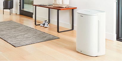 the Filtrete™ Room Air Purifier in a room.