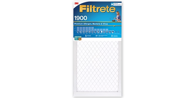 Filtrete™ MPR 1900 Premium Allergen, Bacteria & Virus Air Filters
