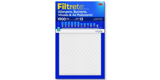 Filtrete™ MPR 1900 Premium Allergen, Bacteria & Virus Air Filter
