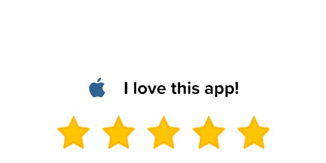 Apple Logo - I love this app! - 5 Stars 
