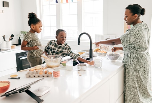 Add things like cooking oils with low smoke points and grime-busting cleaning products to your grocery list, so you can care for your air at home.