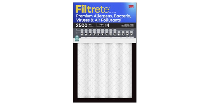 Filtrete™ MPR 2500 Premium Allergen & Ultrafine Particles Air Filter
