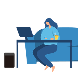 Use portable air purifiers
