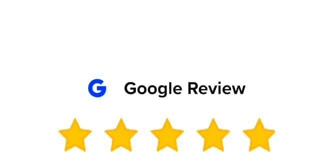 Google Review - 5 Stars
